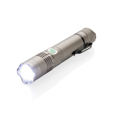 Logotrade promotional merchandise picture of: Rechargeable 3W flashlight